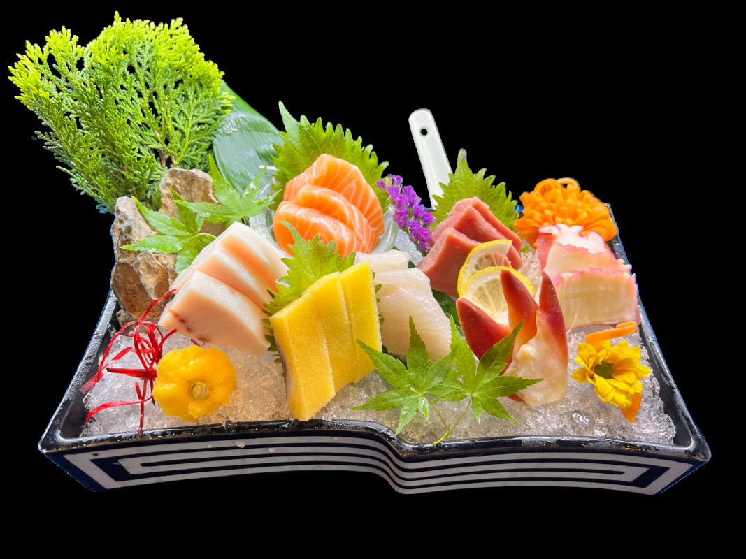 B1. Cá sống tổng hợp 21miếng Sashimi moriawase 21